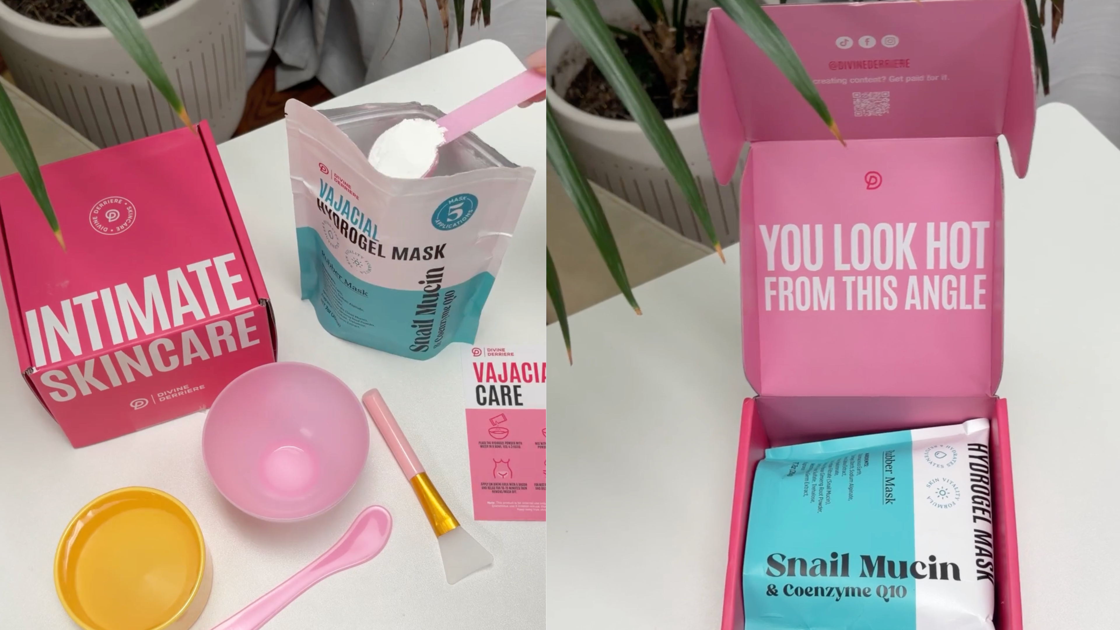 Amazon.com : Divine Derriere Hydrogel Vajacial Mask - Premium